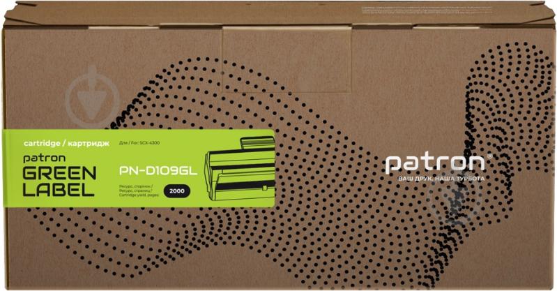 Картридж Patron Samsung MLT-D109S (SCX-4300) Green Label (PN-D109GL) чорний - фото 3 Картридж Patron Samsung MLT-D109S (SCX-4300) Green Label (PN-D109GL) чорний - фото 3