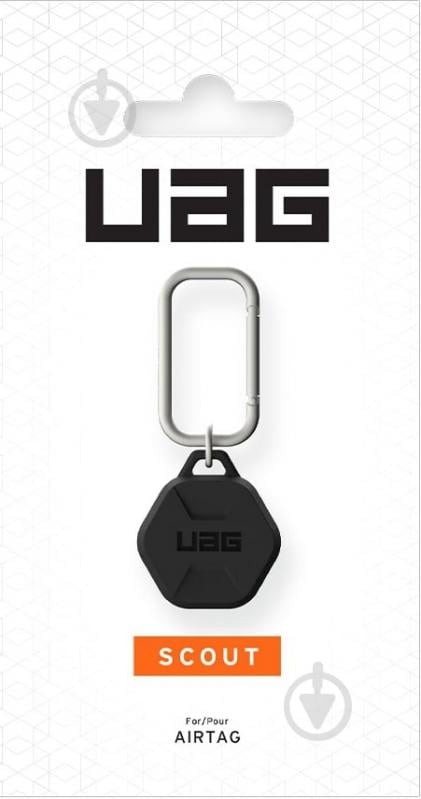 Чехол UAG для Apple AirTags Scout Black - фото 8
