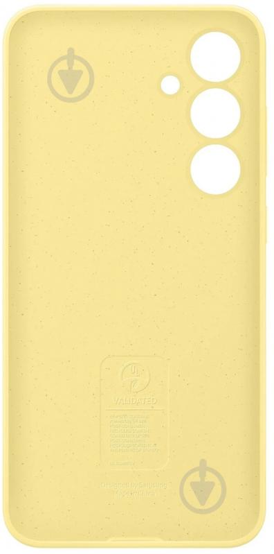 Чехол-накладка Samsung Silicone Case Yellow (EF-PS721CYEGWW) для S24 FE - фото 3