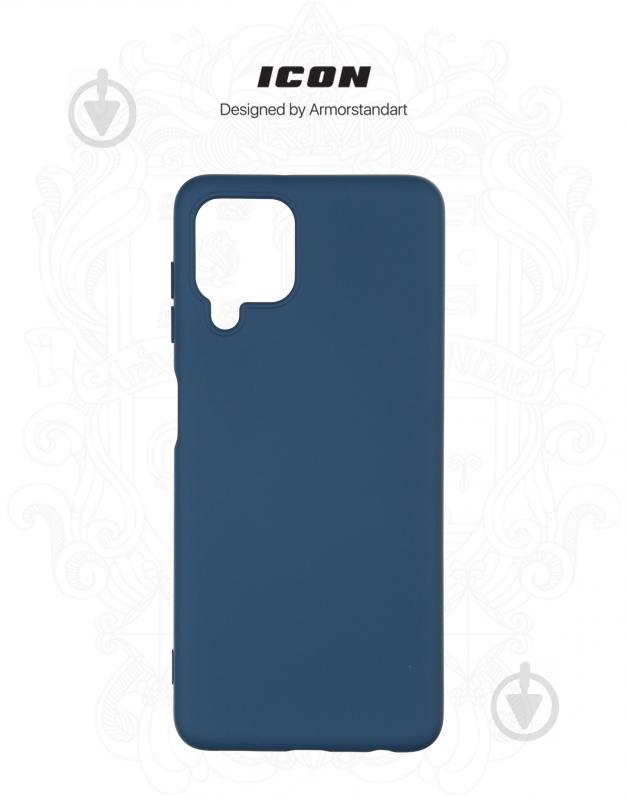 Панель Armorstandart ICON Case для Samsung A22 (A225) / M32 (M325) Dark Blue (ARM59327) - фото 3