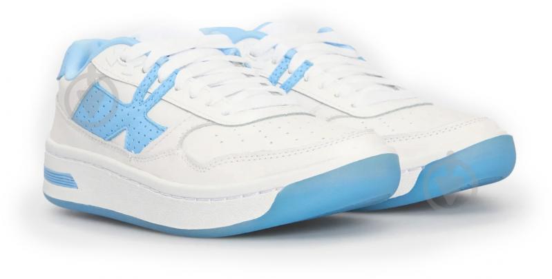 Кроссовки жіночі демісезонні Under Armour UA W COURT 96 3028637-101 р.38,5 белые с голубым - фото 2