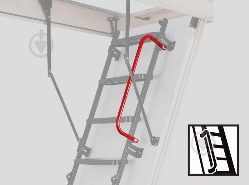 Лестница чердачная Oman Stallux Termo H280 120x70 см - фото 2