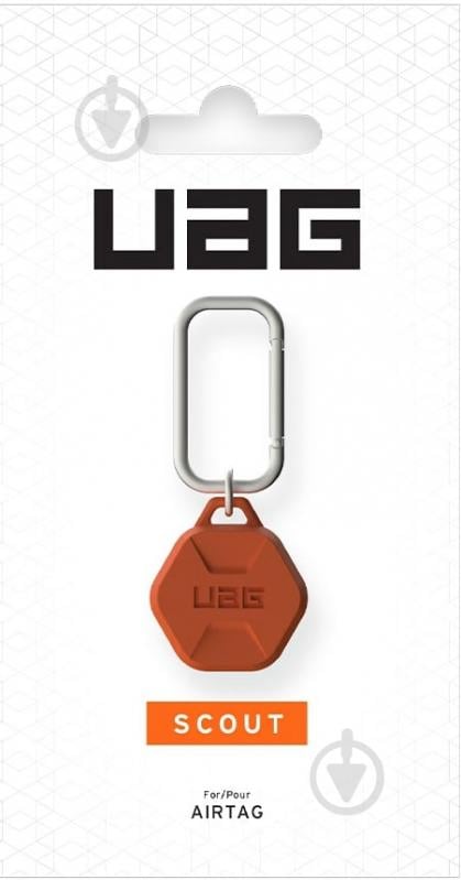 Чехол UAG для Apple AirTags Scout Orange - фото 6