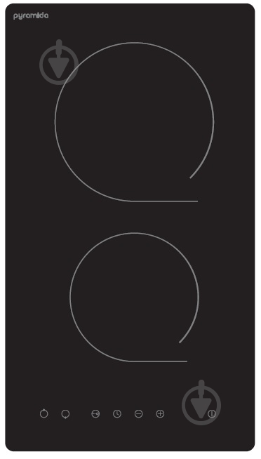 Варочная поверхность электрическая Pyramida VCH G 320 - фото 1