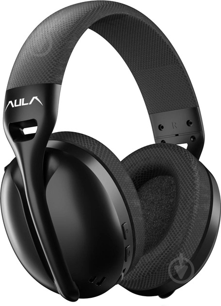 Гарнитура игровая Aula S6 wireless headset - 3 in 1 black (6,95E+12) - фото 5