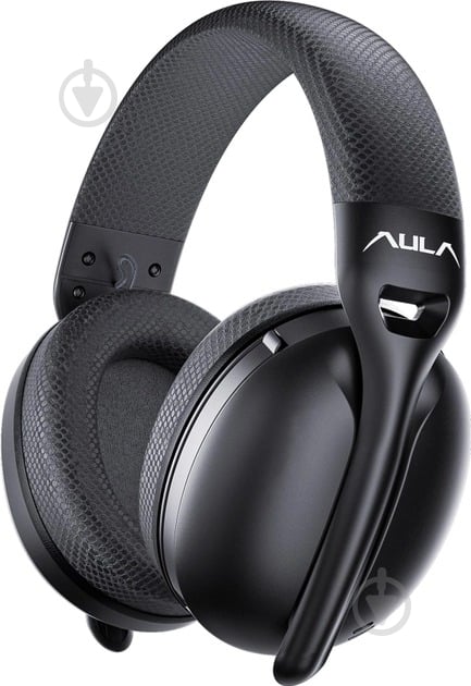 Гарнитура игровая Aula S6 wireless headset - 3 in 1 black (6,95E+12) - фото 1