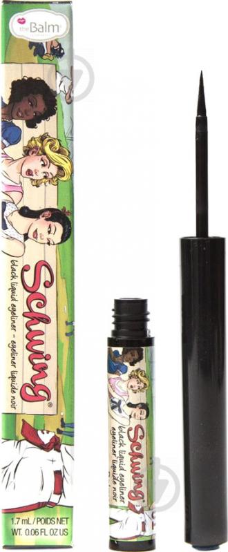 Підводка для очей theBalm Liquid Eyeliner Schwing Black 1,7 мл - фото 1