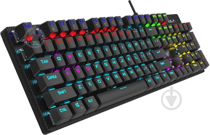 Клавиатура Aula S2022 Black keycaps (6,95E+12) black - фото 3