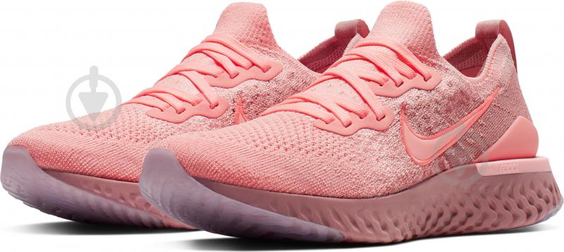 Кросівки жіночі Nike EPIC REACT FLYKNIT 2 BQ8927-600 р.39 рожеві - фото 1