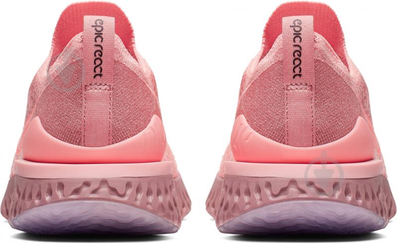 Кросівки жіночі Nike EPIC REACT FLYKNIT 2 BQ8927-600 р.39 рожеві - фото 2
