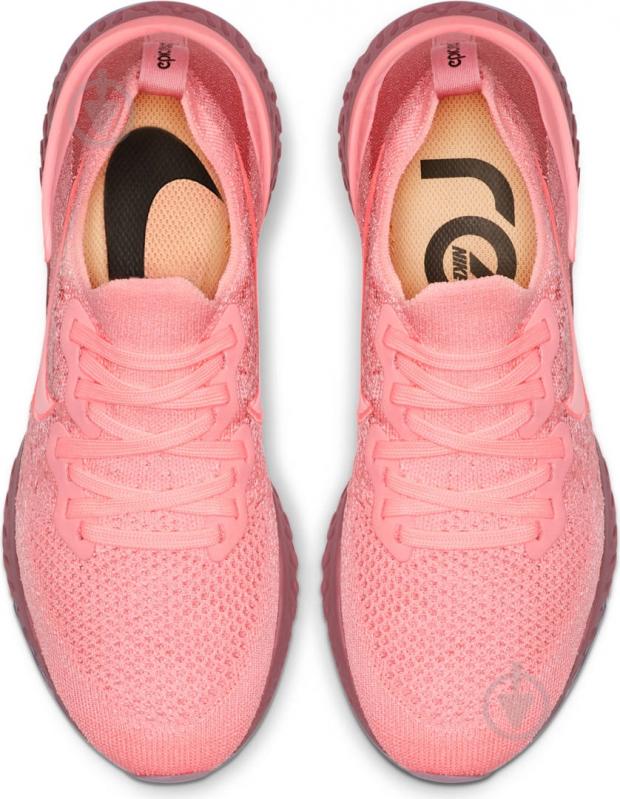 Кросівки жіночі Nike EPIC REACT FLYKNIT 2 BQ8927-600 р.39 рожеві - фото 6