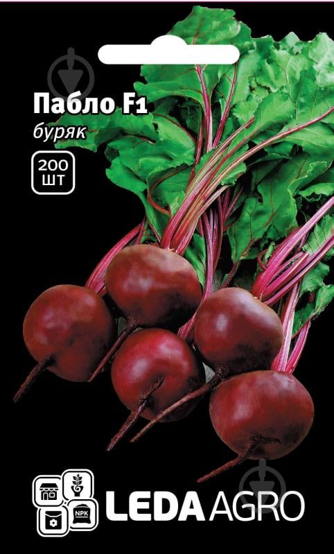Семена LedaAgro свекла Пабло F1 200 шт. (4820119792407) - фото 1