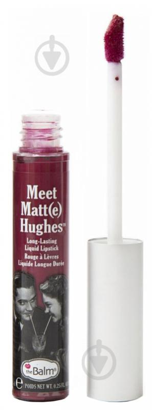 Помада рідка матова theBalm Meet Matte Hughes Romantic 7,4 мл - фото 1