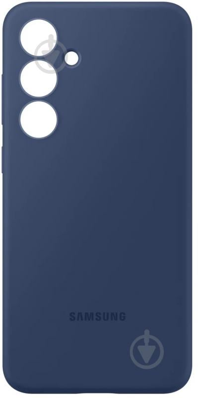 Чехол-накладка Samsung Silicone Case Blue (EF-PS721CLEGWW) для S24 FE - фото 3