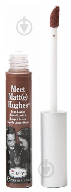 Помада жидкая матовая theBalm Meet Matte Hughes Reliable 7,4 мл - фото 1