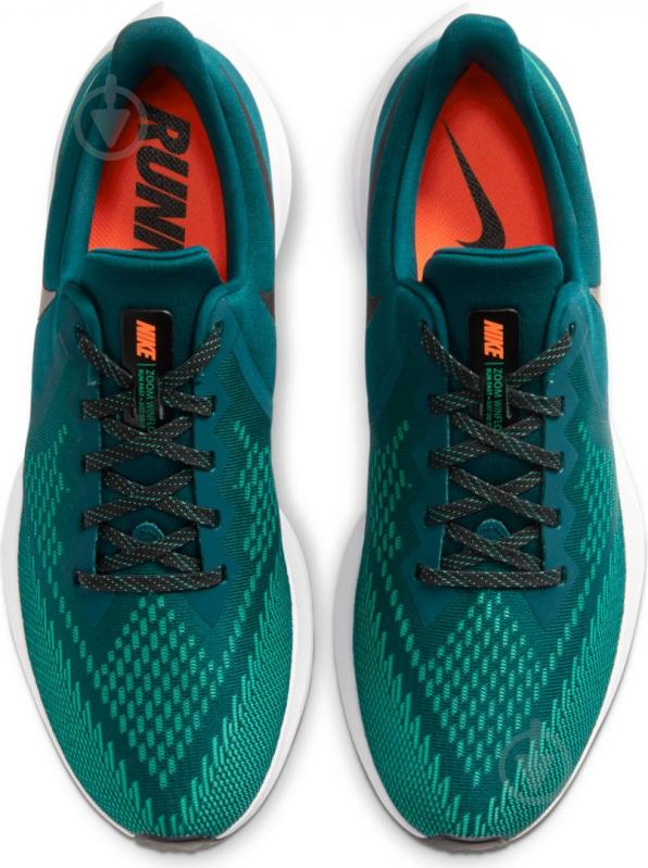 Кроссовки мужские Nike ZOOM WINFLO 6 AQ7497-300 р.44,5 бирюзовые - фото 7 Кроссовки мужские Nike ZOOM WINFLO 6 AQ7497-300 р.44,5 бирюзовые - фото 7