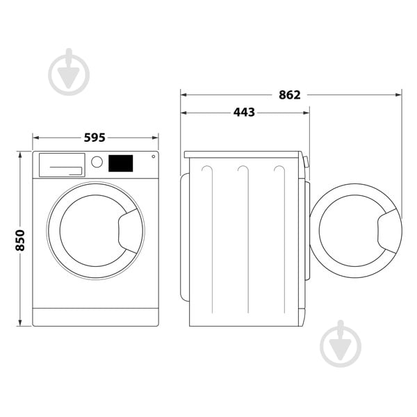 Стиральная машина Indesit OMTWSA51052W - фото 12