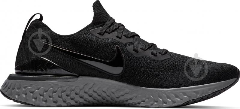 Кроссовки мужские Nike EPIC REACT FLYKNIT 2 BQ8928-001 р.47,5 черные - фото 4