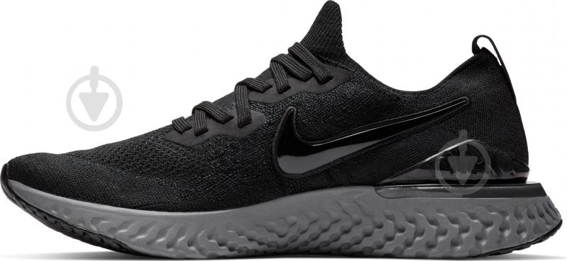 Кроссовки мужские Nike EPIC REACT FLYKNIT 2 BQ8928-001 р.47,5 черные - фото 6