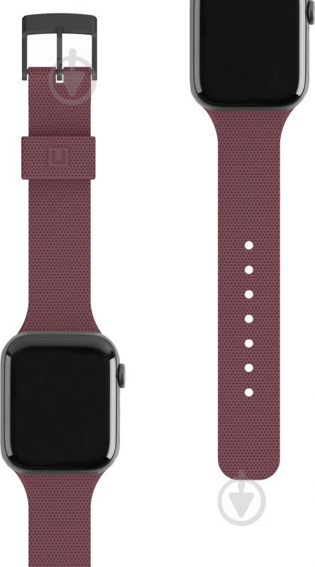 Ремешок UAG Dot Silicone Apple Watch 44/42 aubergine 19249K314747 - фото 3