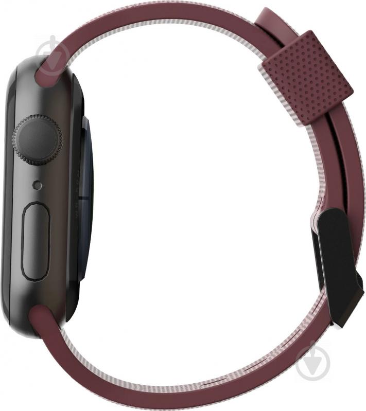 Ремешок UAG Dot Silicone Apple Watch 44/42 aubergine 19249K314747 - фото 6