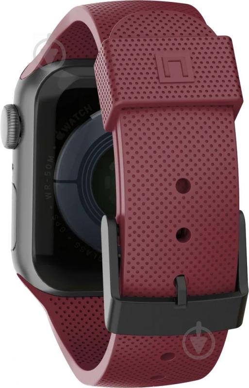 Ремешок UAG Dot Silicone Apple Watch 44/42 aubergine 19249K314747 - фото 7