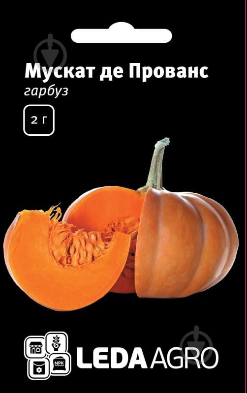 Семена LedaAgro тыква Мускат де Прованс F1 5 шт. (4820119792315) - фото 1