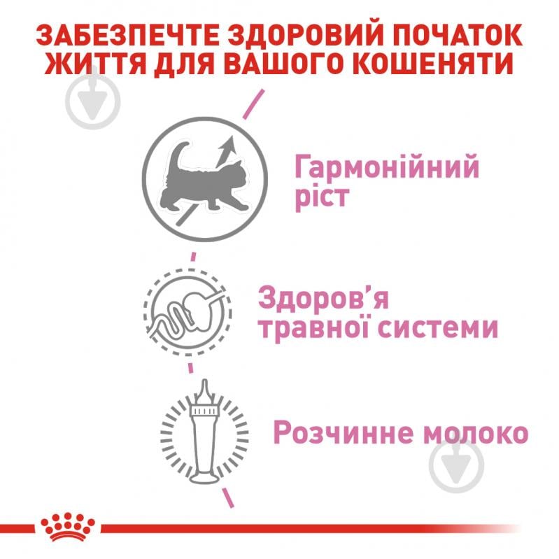 Корм сухий для кошенят Royal Canin Babycat Milk 300 г - фото 3