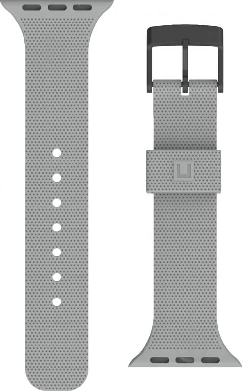 Ремешок UAG Dot Silicone Apple Watch 44/42 grey 19249K313030 - фото 1