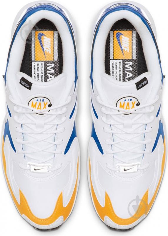 Кросівки чоловічі Nike AIR MAX2 LIGHT PRM BV0987-102 р.41 білі - фото 6