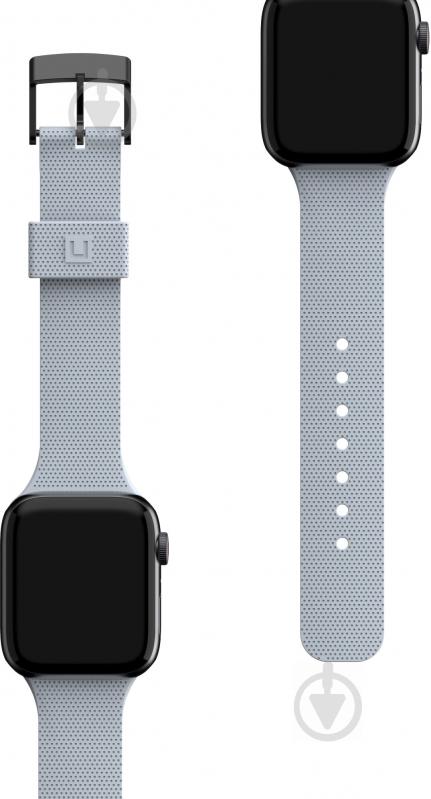 Ремінець UAG Dot Silicone Apple Watch 44/42 soft blue 19249K315151 - фото 2