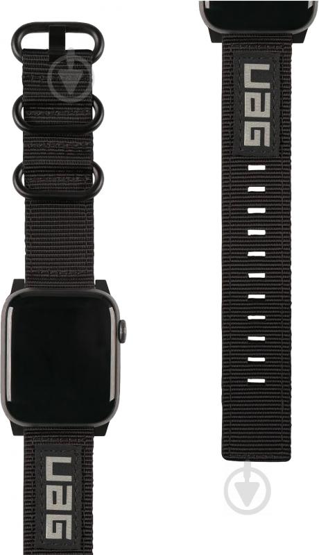 Ремешок UAG Apple Watch 40/38 Nato Eco black 19149C434040 - фото 2