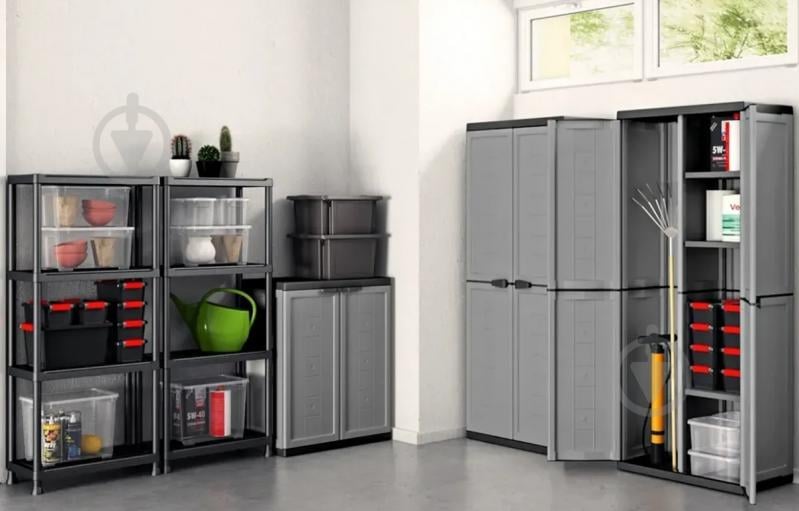 Шафа інструментальна KIS ARMADIO ALTO JOLLY 241069 68х39х166 см сіра/чорна KIS 268969 - фото 5 Шафа інструментальна KIS ARMADIO ALTO JOLLY 241069 68х39х166 см сіра/чорна KIS 268969 - фото 5