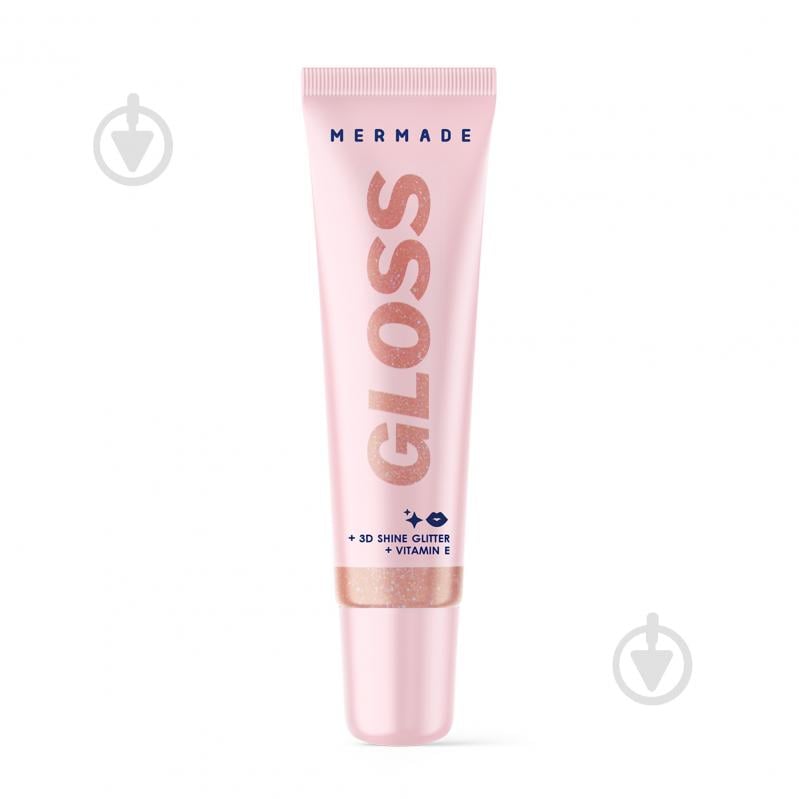 Блиск для губ Mermade Rose Gloss 14 г 10 мл - фото 1