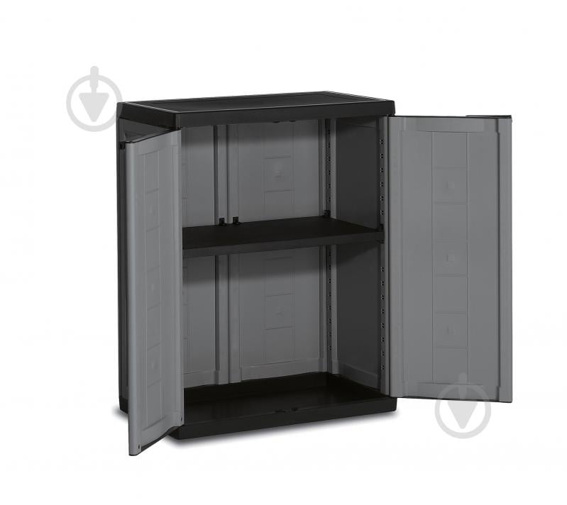 Шафа інструментальна KIS ARMADIO BASSO JOLLY 242871 (низька) 68x39x87 см сіра/чорна KIS 269413 - фото 2 Шафа інструментальна KIS ARMADIO BASSO JOLLY 242871 (низька) 68x39x87 см сіра/чорна KIS 269413 - фото 2