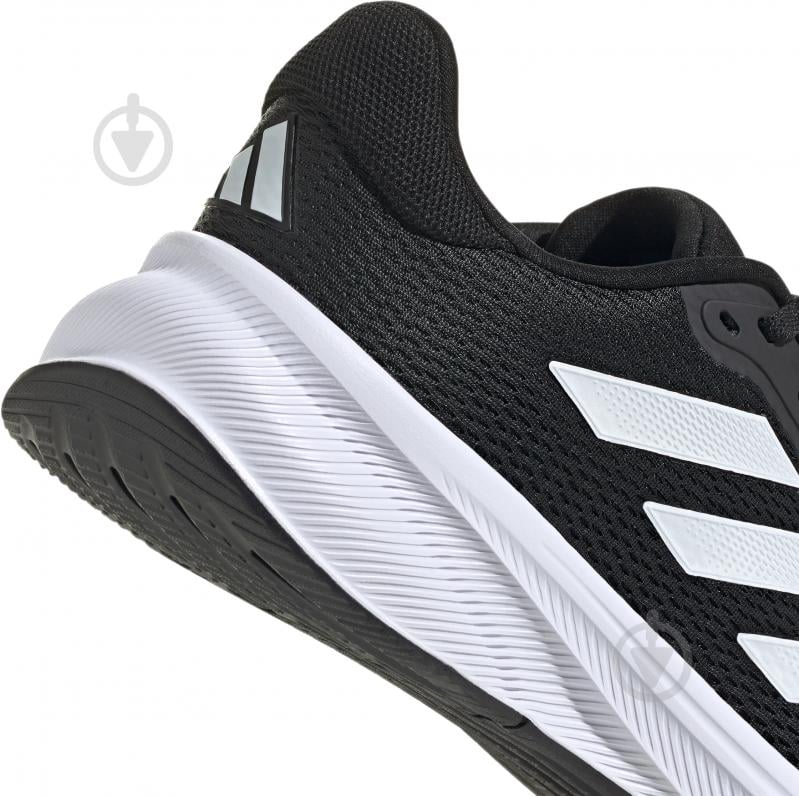 Кроссовки мужские Adidas RESPONSE IH6007 р.45 1/3 черные с белым - фото 6