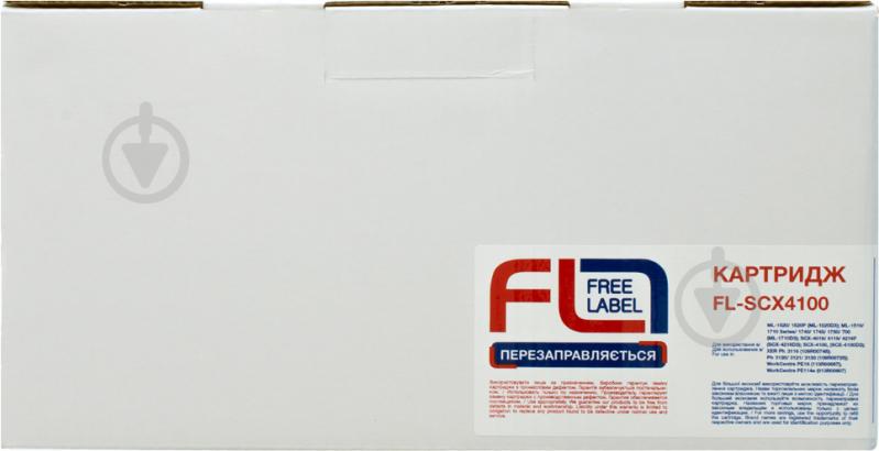 Картридж FREE LABEL Samsung ML-1710D3/SCX-4100D3/SCX-4216D3/Xerox 113R00667 чорний - фото 1