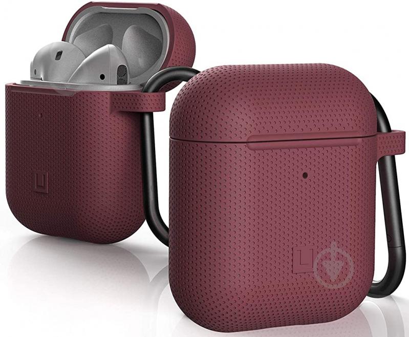 Чехол UAG [U] для Apple Airpods DOT Silicone aubergine 10250K314747 - фото 4