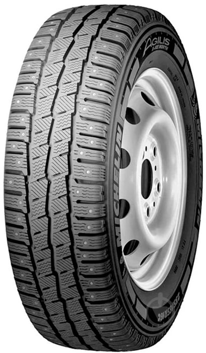 Шина Michelin Agilis X-ICE North 195/70 R15 104/102 R шипована зима - фото 1