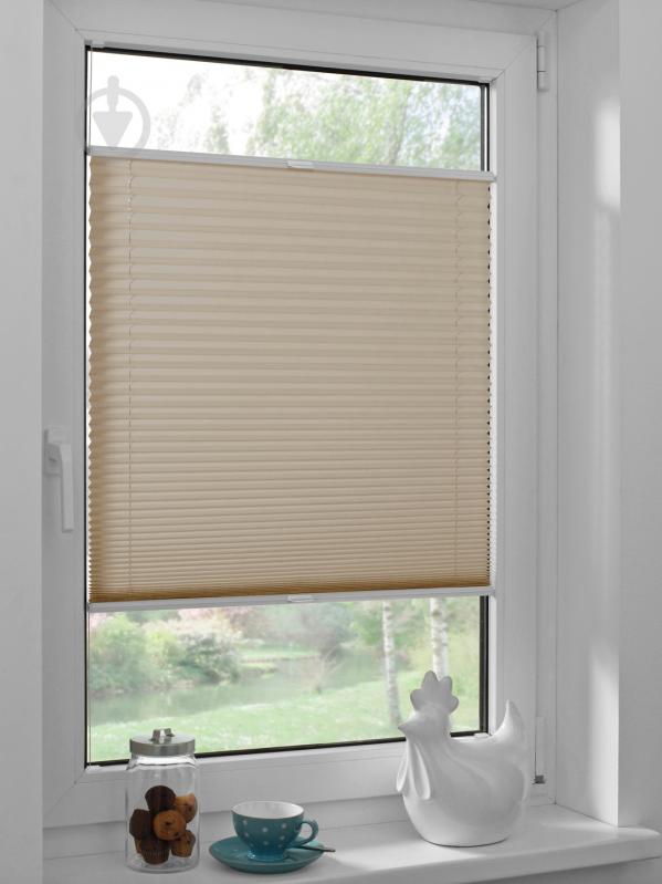 Штора-плісе Rollotex тканина DUO ECORO 124х100 см Капучіно - фото 3 Штора-плісе Rollotex тканина DUO ECORO 124х100 см Капучіно - фото 3