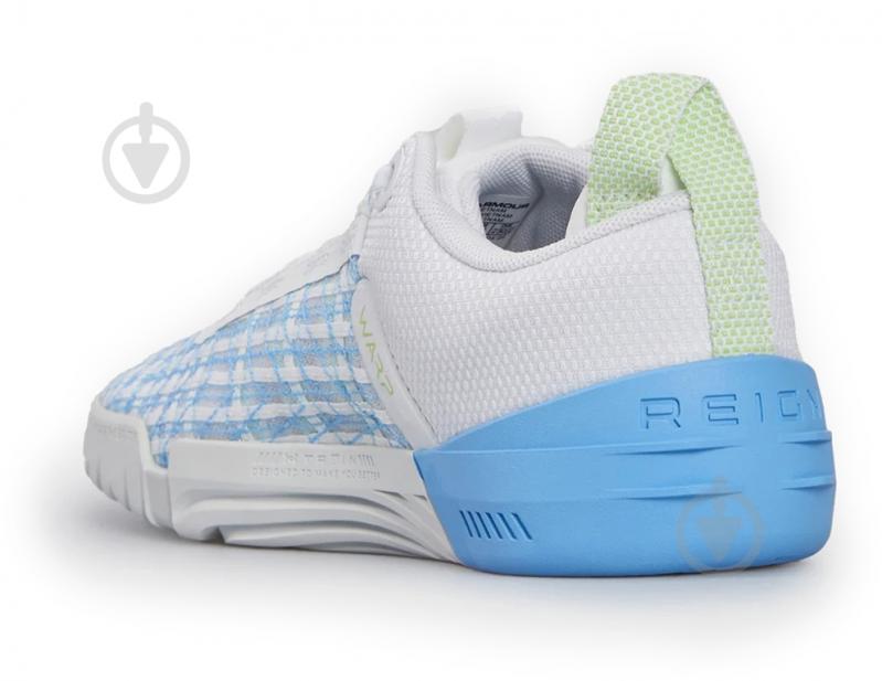 Кроссовки жіночі демісезонні Under Armour UA W TRIBASE REIGN 6 3027342-101 р.40,5 белые - фото 3