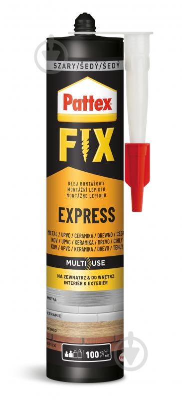 Клей монтажний Pattex Fix Express 375 г