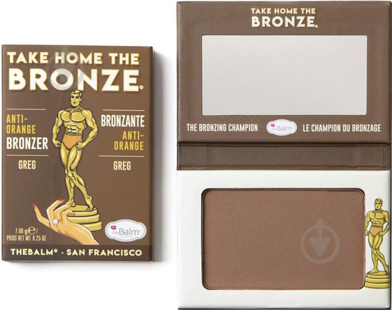 Бронзатор theBalm Take Home the Bronze Greg (Dark) 7,08 г - фото 1