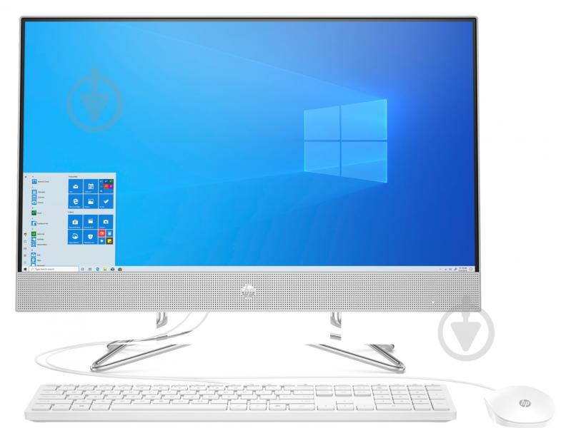 Моноблок HP All-in-One 23,8" (25S84EA) silver - фото 1