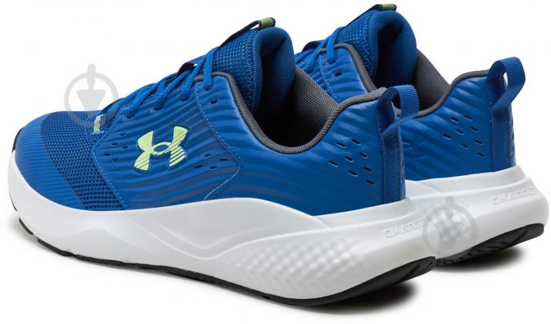 Кроссовки чоловічі демісезонні Under Armour UA CHARGED COMMIT TR 4 3026017-400 р.44,5 синие - фото 3