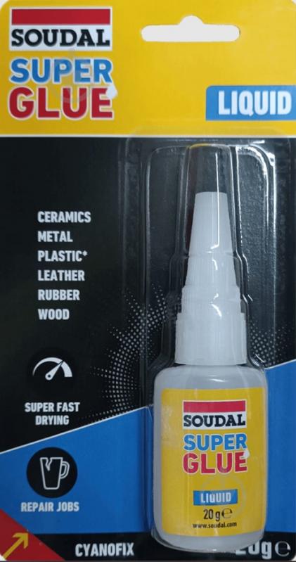 Клей SOUDAL CYANOFIX 84А 20 гр - фото 1