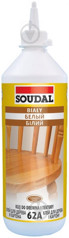 Клей для деревини SOUDAL 62A D2 750г - фото 1