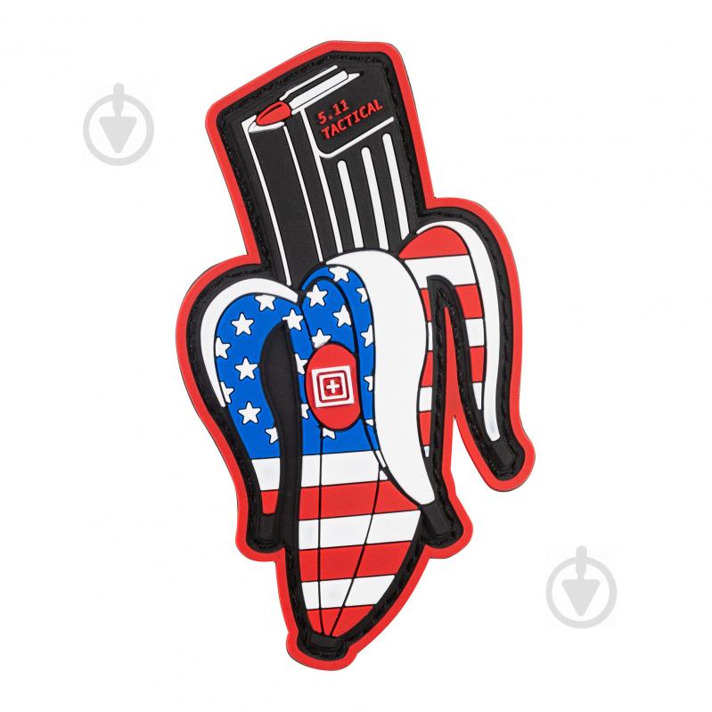 Нашивка 5.11 Tactical "BANANA CLIP USA PATCH" - фото 1