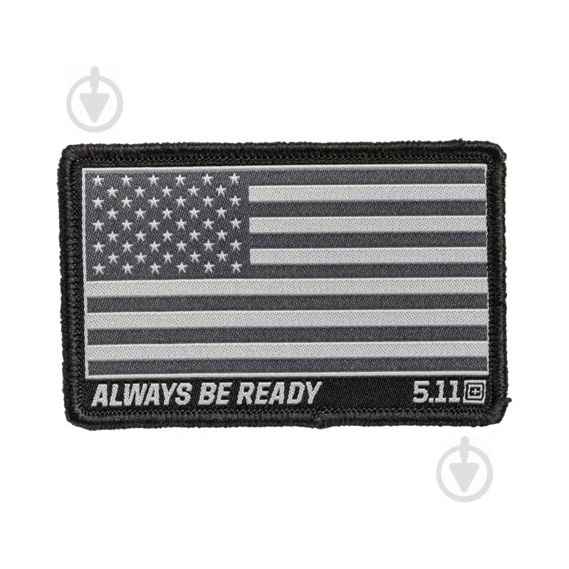 Нашивка 5.11 Tactical "USA FLAG WOVEN PATCH" - фото 1