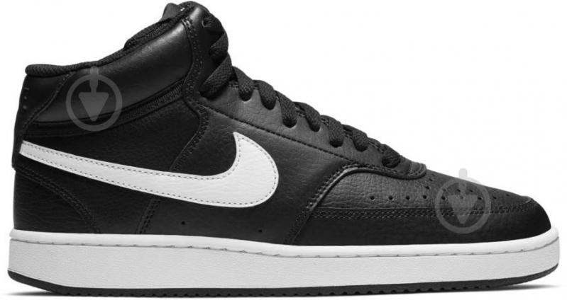 Кросівки жіночі демісезонні Nike Court Vision Mid CD5436-001 р.41 чорні - фото 1